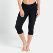 Legginsy termoaktywne damskie Odlo PERFORMANCE WARM 3/4  ECO czarne