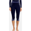 Spodnie Odlo BL BOTTOM 3/4 PERFORMANCE WARM BLACKCOMB niebieski