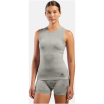 Koszulka damska bez rękawów Odlo PERFORMANCE LIGHT - RAIN DYE BL TOP crew neck singlet beżowa