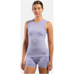 Koszulka damska bez rękawów Odlo PERFORMANCE LIGHT - RAIN DYE BL TOP crew neck singlet fioletowa