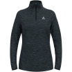 Bluza tech. damska Odlo Mid layer 1/2 zip RUN EASY WARM