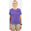 Koszulka damska Odlo ESSENTIAL PRINT T-shirt crew neck s/s fioletowa