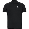 Koszulka tech. męska Odlo T-shirt crew neck s/s 1/2 zip ESSENTIAL 