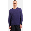 Koszulka męska Odlo ESSENTIAL SEAMLESS T-shirt crew neck l/s niebieska