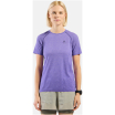 Koszulka damska Odlo ESSENTIAL SEAMLESS T-shirt crew neck l/s fioletowa