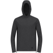 Bluza z kapturem do biegania męska Odlo ESSENTIAL szary