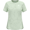 Koszulka damska Odlo ZEROWEIGHT ENGINEERED CHILL-TEC T-shirt crew neck s/s zielona