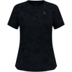 Koszulka damska Odlo ZEROWEIGHT ENGINEERED CHILL-TEC T-shirt crew neck s/s czarna