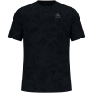 Koszulka z krótkim rękawem męska ODLO Zeroweight Engineered Chill-Tec T-Shirt Crew Neck s/s czarna