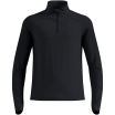 Bluza techniczna męska ODLO Zeroweight Warm Mid Layer 1/2 Zip czarna
