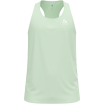 Koszulka bez rękawów męska Odlo ZEROWEIGHT CHILL-TEC Tank crew neck zielona