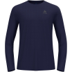 Koszulka z długim rękawem męska Odlo ZEROWEIGHT CHILL-TEC T-shirt crew neck l/s granatowa