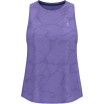 Koszulka damska bez rękawów Odlo ZEROWEIGHT ENGINEERED CHILL-TEC Tank crew neck fioletowa