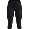 Legginsy 3/4 do biegania damskie Odlo ESSENTIAL czarny