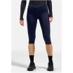 Legginsy damskie Odlo ESSENTIAL Tights 3/4 niebieskie