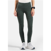 Legginsy Odlo Tights ZEROWEIGHT PRINT REFLECTIVE Zielone