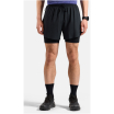 Spodenki męskie Odlo ZEROWEIGHT 5 INCH 2-in-1 short czarne