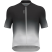 Koszulka z krótkim rękawem kolarska męska ODLO Zeroweight Chill-Tec Print T-shirt S/U Collar s/s czarna
