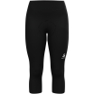 Spodnie tech. damskie Odlo Tights 3/4 ESSENTIAL czarne           
