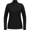 Bluza techniczna damska ODLO Essential Light Mid Layer 1/2 zip czarna
