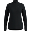 Bluza techniczna damska ODLO Essential Light Mid Layer 1/2 zip czarna
