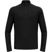 Bluza techniczna męska ODLO Essential Light Mid Layer 1/2 zip czarna