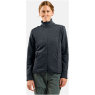 Bluza bez kaptura rozpinana Odlo Mid layer full zip GRID FLEECE czarna