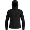 Kurtka hybrydowa męska ODLO Zeroweight Insulator Mid Layer Hoody Full Zip czarna