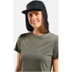 Czapka z kołnierzykiem Odlo PERFORMANCE LIGHT SHADE CAP Cap czarna